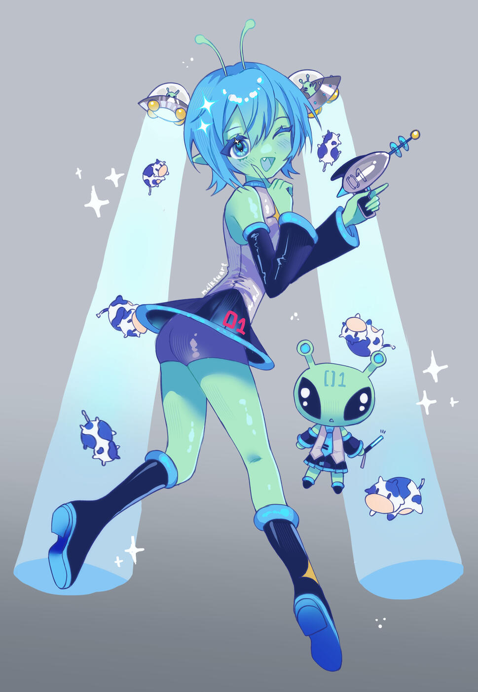 Hatsune Miku - Design by Zambiie_
