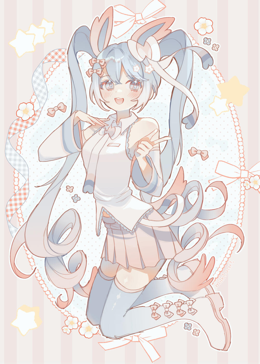 Hatsune Miku x Sylveon, Original Design